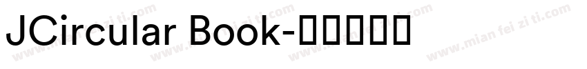JCircular Book字体转换